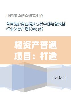 轻资产普通项目：打造低成本高效益的商业模式