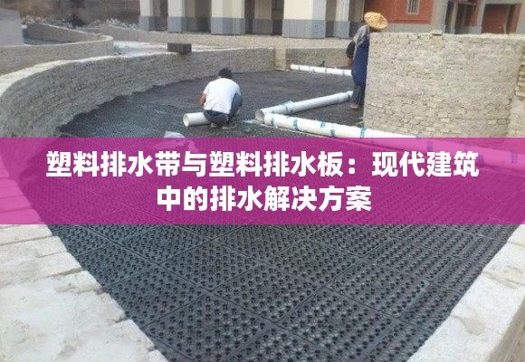 塑料排水带与塑料排水板：现代建筑中的排水解决方案