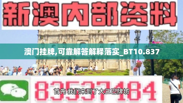 澳门挂牌,可靠解答解释落实_BT10.837