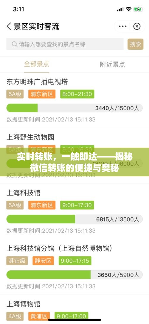 实时转账，一触即达——揭秘微信转账的便捷与奥秘
