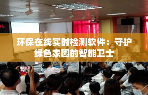 环保在线实时检测软件：守护绿色家园的智能卫士