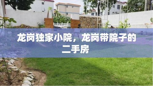 龙岗独家小院，龙岗带院子的二手房 