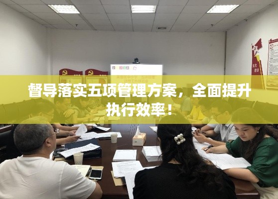 督导落实五项管理方案，全面提升执行效率！