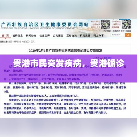 贵港市民突发疾病，贵港确诊 