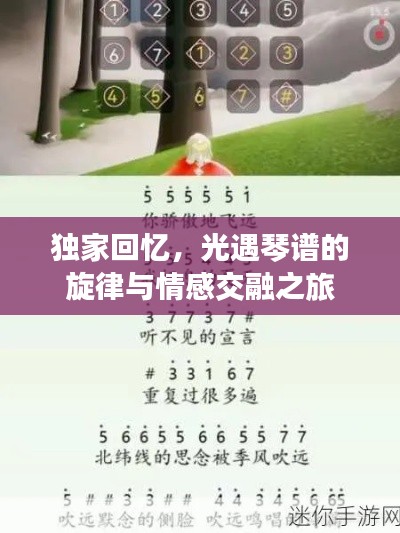 独家回忆，光遇琴谱的旋律与情感交融之旅