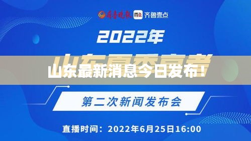 山东最新消息今日发布！