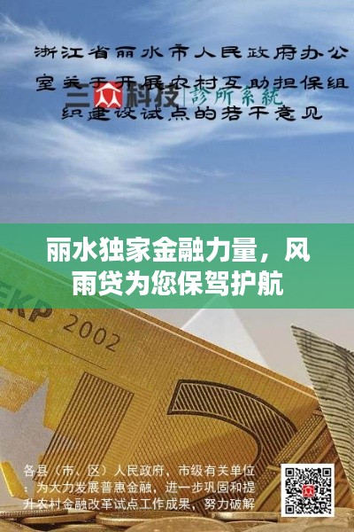 丽水独家金融力量，风雨贷为您保驾护航