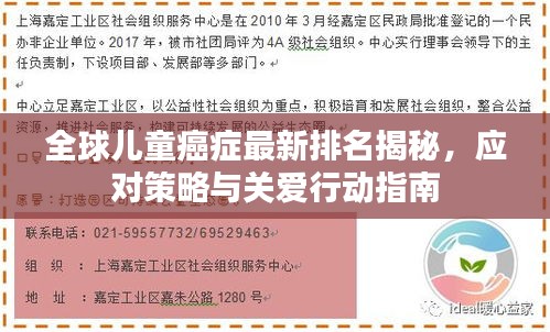 全球儿童癌症最新排名揭秘，应对策略与关爱行动指南