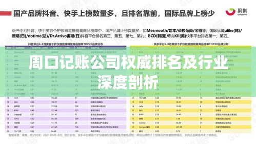 周口记账公司权威排名及行业深度剖析