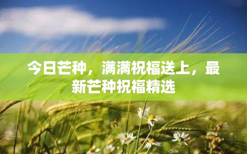 今日芒种，满满祝福送上，最新芒种祝福精选