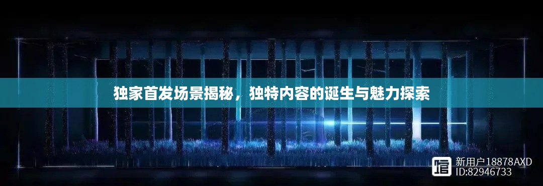 独家首发场景揭秘，独特内容的诞生与魅力探索