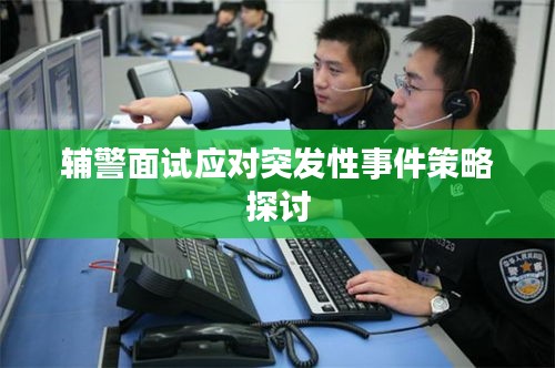 辅警面试应对突发性事件策略探讨