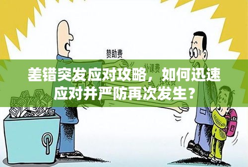 差错突发应对攻略，如何迅速应对并严防再次发生？