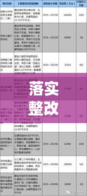落实整改跟踪机制，双重保障提升效能与质量保障