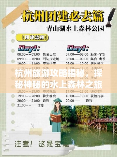 杭州旅游攻略揭秘，探秘神秘的水上森林之旅