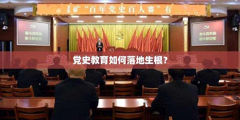 党史教育如何落地生根？